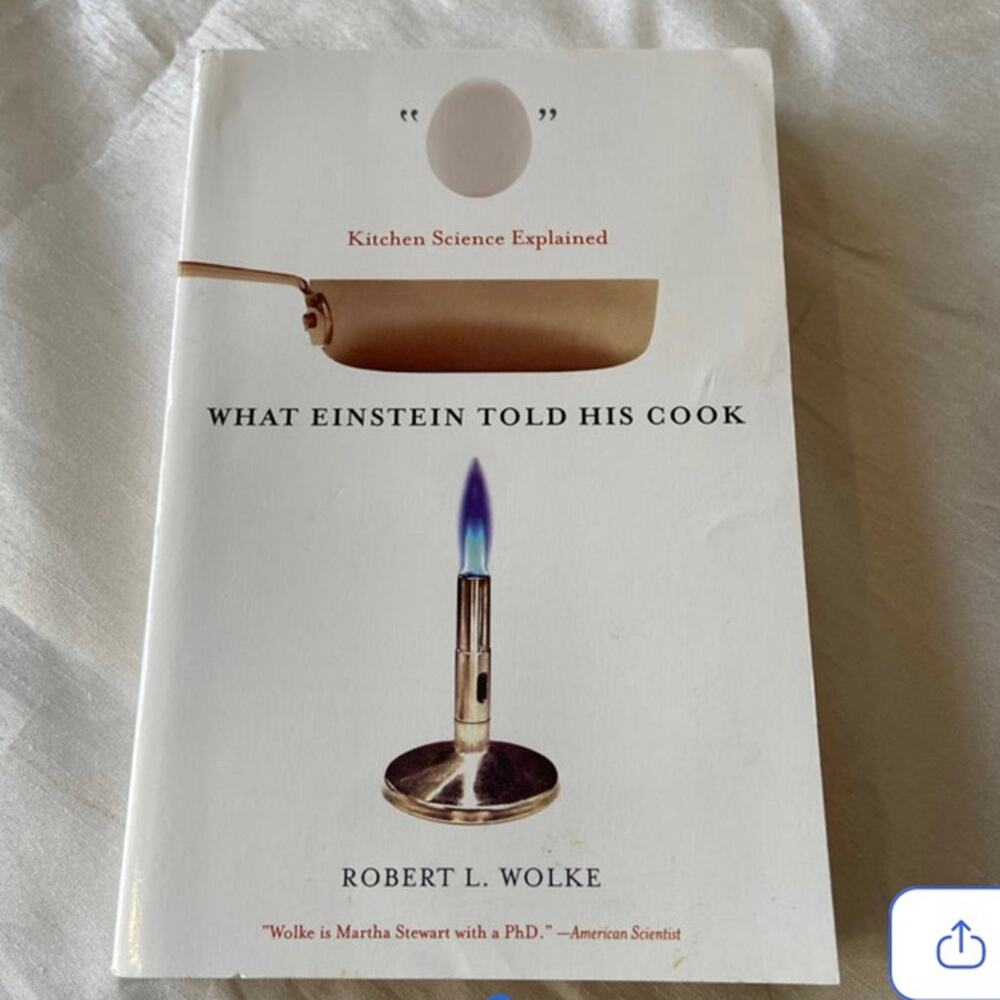 What Einstein told his cook book